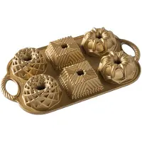 Nordic Ware - Kakukvuoka Geo Bundtlette 82 cl