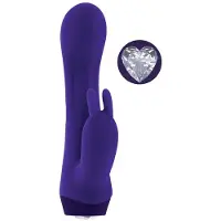 Evolved Plum Job Rabbit Vibe – kompakti rabbit-vibraattori kahdella moottorilla Violetti