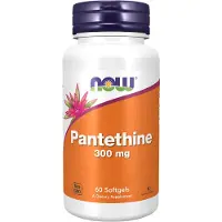 NOW,NOW Foods,NOW,NOW Foods Pantetin, 300 mg - 60 pehmeää kapselia