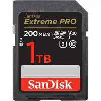 SanDisk – Extreme PRO 1TB SDXC 200MB/s UHS-I C10 (SDSDXXD-1T00-GN4IN)