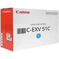 Canon 0482C002AA C-EXV51-laservärikasetti, syaani