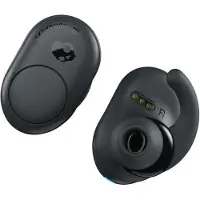 Skullcandy Push -langattomat nappikuulokkeet, musta/harmaa