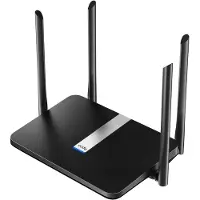 Cudy X6 -reititin, Wi-Fi 6, AX1800, Dual-band, musta