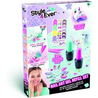 Style 4 Ever Style 4Ever Nail Art Gel Refill Kit - Pink - ONE SIZE