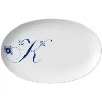 Royal Copenhagen - Alphabet Collection Lautanen soikea 23 cm K