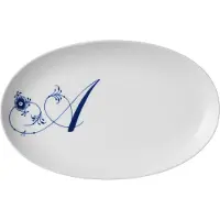 Royal Copenhagen - Alphabet Collection Lautanen soikea 23 cm A