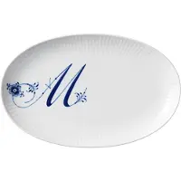 Royal Copenhagen - Alphabet Collection Lautanen soikea 23 cm M