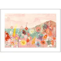 Poster & Frame - Violets Print House Juliste 30x40 cm Flowerscape