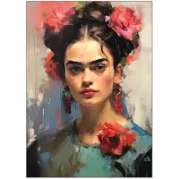 Poster & Frame - Atelier Imaginare Juliste 50x70 cm Frida kahlo 2