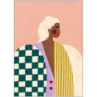 Poster & Frame - Bea Muller Juliste 30x40 cm Funky blouse