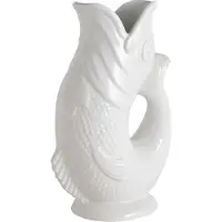 Wade - Fish Jug Kannu 0,6 L Valkoinen