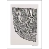 Poster & Frame - The Poster Club x Leise Dich Abrahamsen Juliste 30x40 cm Curves black