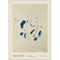 Poster & Frame - The Poster Club x Lucrecia Rey Caro Juliste 50x70 cm Le monde