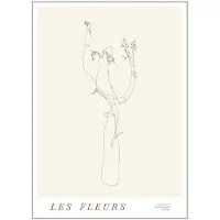 Poster & Frame - Mie & Him Juliste 50x70 cm Les fleurs 02
