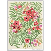Poster & Frame - La Poire Juliste 50x70 cm Wildflowers