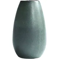 Aida Raw Northern Green - Vase 1 Stk D5Xh16 Cm - Green - H16CM