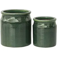 GUS Design - KrusXL Kukkaruukku 17/22 cm 2 kpl Irish Green