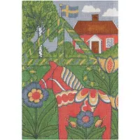 Ekelund - Folkfest Käsipyyhe 35x50 cm