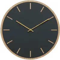 Hemverk - Conifer Oak Seinäkello 38 cm Tummanvihreä/Kulta