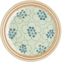 Denby - Heritage Orchard Lautanen kukat 22,5 cm Vihreä
