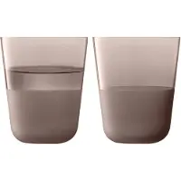 LSA International Drinkglas Arc Contrast - Brown - 38 CL
