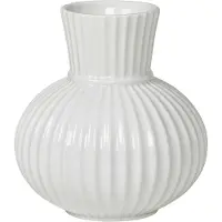 Lyngby Porcelæn Tura maljakko 14,5 cm, valkoinen
