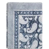 Chamois - Big Paisley Pöytäliina 150x230 cm Navy Blue
