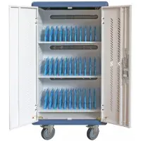 Techly I-CABINET-30DTY Latauskaappi 30 kannettavalle tietokoneelle tabletille 30 AC 230V pistorasiaa (I-CABINET-30DTY)