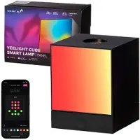 Yeelight Cube Smart Lamp - Light Gaming Cube Matrix - Rooted Base - Paneeli Cube+Base