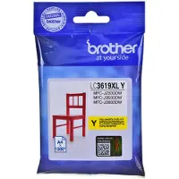 Brother LC3619XLY XL -mustekasetti, keltainen