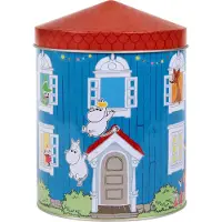 Muumi Moomin House Figures Tin - Multi/patterned - ONE SIZE