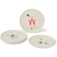 Liewood Remco lautaset 6pack 2334 Circus / Sandy