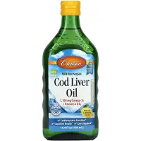 Carlson , Valtameren Koiranmakkarahiutale, Luonnollinen Sitruuna, 16,9 fl oz (500 ml)