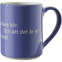 Design House Stockholm Astrid Lindgren Mug - Blue - 35 CL