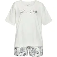 Vivance Pyjamashortsit musta / valkoinen
