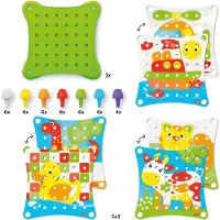 Quercetti Pegart Jumbo Peggy Evo - Multi/patterned - ONE SIZE