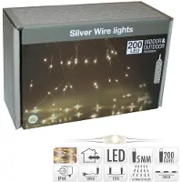 Enzo hopea 200 led valonauha
