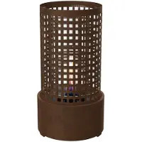 Tenderflame - Camps Bay Sisustustuli 18 cm Ruoste