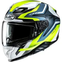 HJC F71 Fes MC3HSF Integraalikypärä Matta/Keltainen/Sininen unisex, size XL