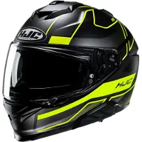 HJC i71 Iorix MC3HSF Integraalikypärät Matta/Musta/Keltainen unisex, size XS