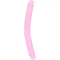 Realrock Realistic Double Dong - Dildo - 45 cm, pinkki