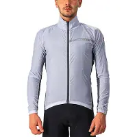 Castelli Squadra Stretch Jacket Silver Grey, Size S