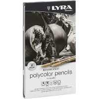 Lyra Rembrandt Polycolor Harmaasävy 12-setti