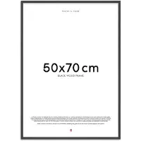 Poster & Frame - Kehys 50x70 cm Musta