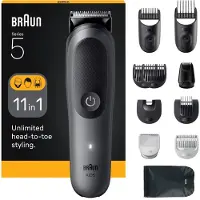 Braun All-in-One Series 5 monitoimitrimmeri, AIO5560, harmaa