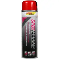 Motip Maali SPOTMARKER FLUO; 500 ml; Punainen