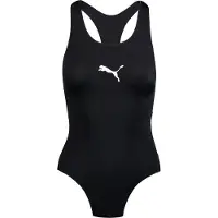 Puma Women Racerback Swimsuit 1P - Black - S