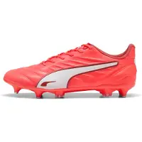 Puma King Pro Sg Unlimited - Hehkuva Punainen/valkoinen/red Fire - Pehmeä Nurmi (Sg), koko 40½