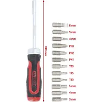 Ks Tools Minikoon mac-tarvikesarjat 159.2035; 14 kpl.+ ruuvinväännin