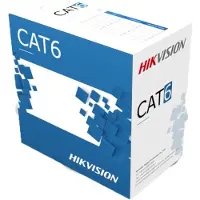Hikvision 305 M CAT6 UTP NETWORK CABLE (SOLID COPPER, 0.53 MM, CM) (DS-1LN6-UE-W)